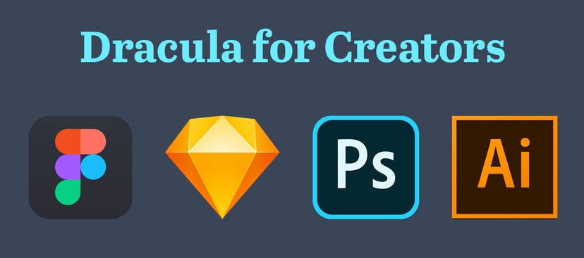 Dracula For Figma, Sketch, And Adobe