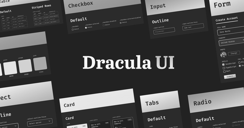 Sunsetting Dracula UI