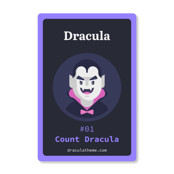 Dracula Pin n.1