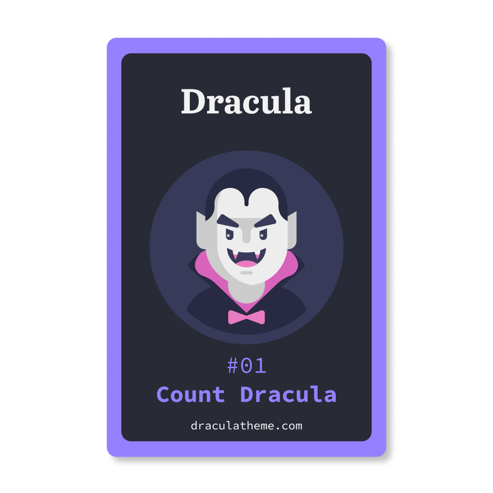 Dracula Pin n.1