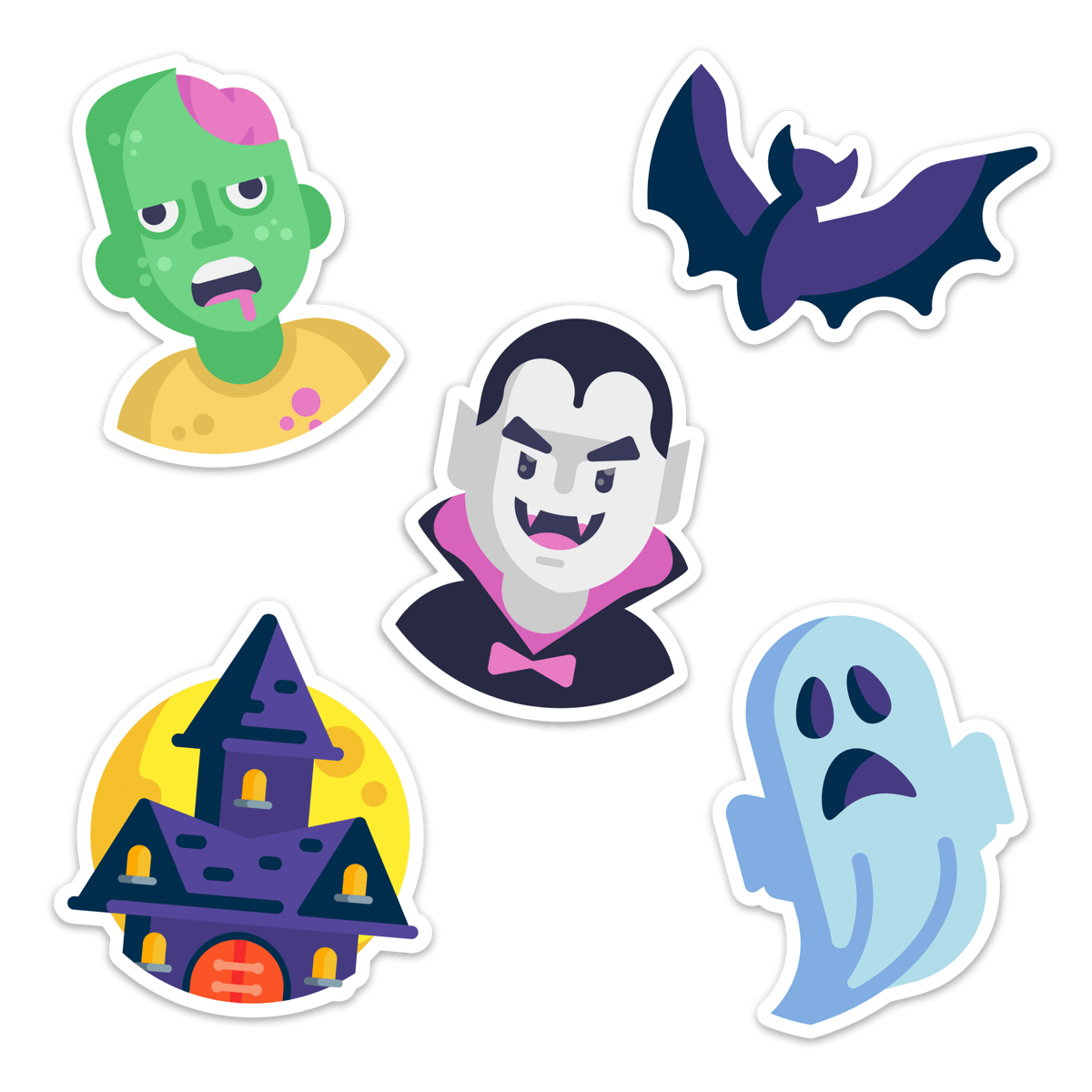 Dracula Sticker Pack n.1