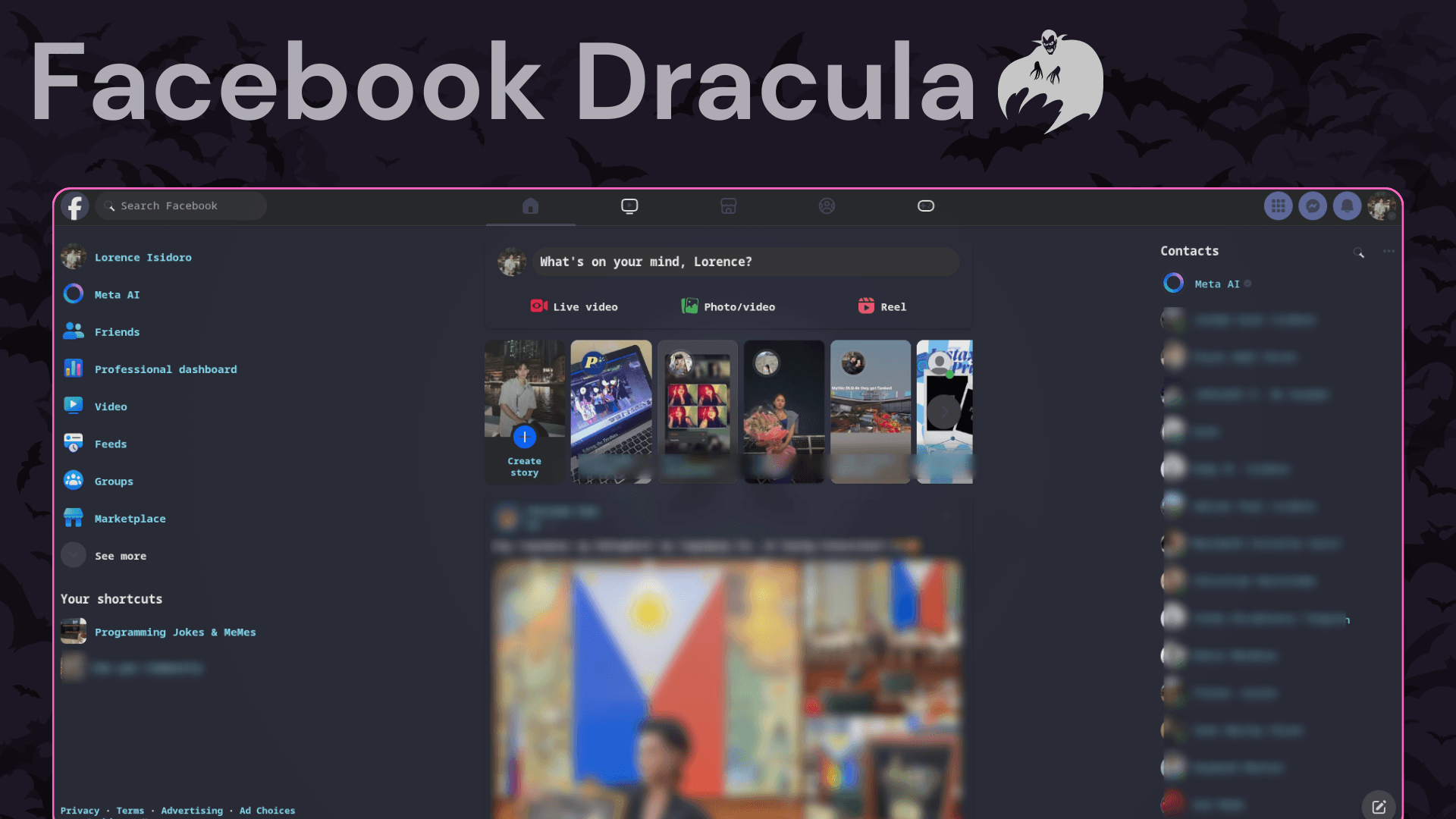 facebook - Theme Preview