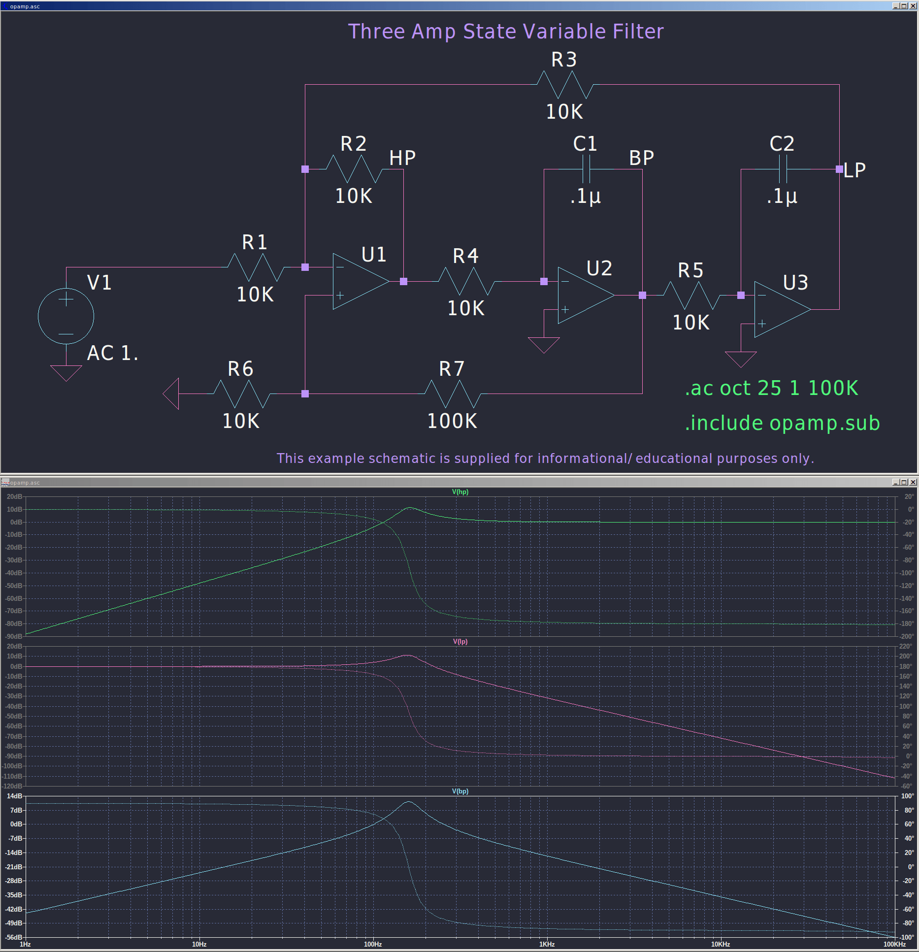 ltspice - Theme Preview