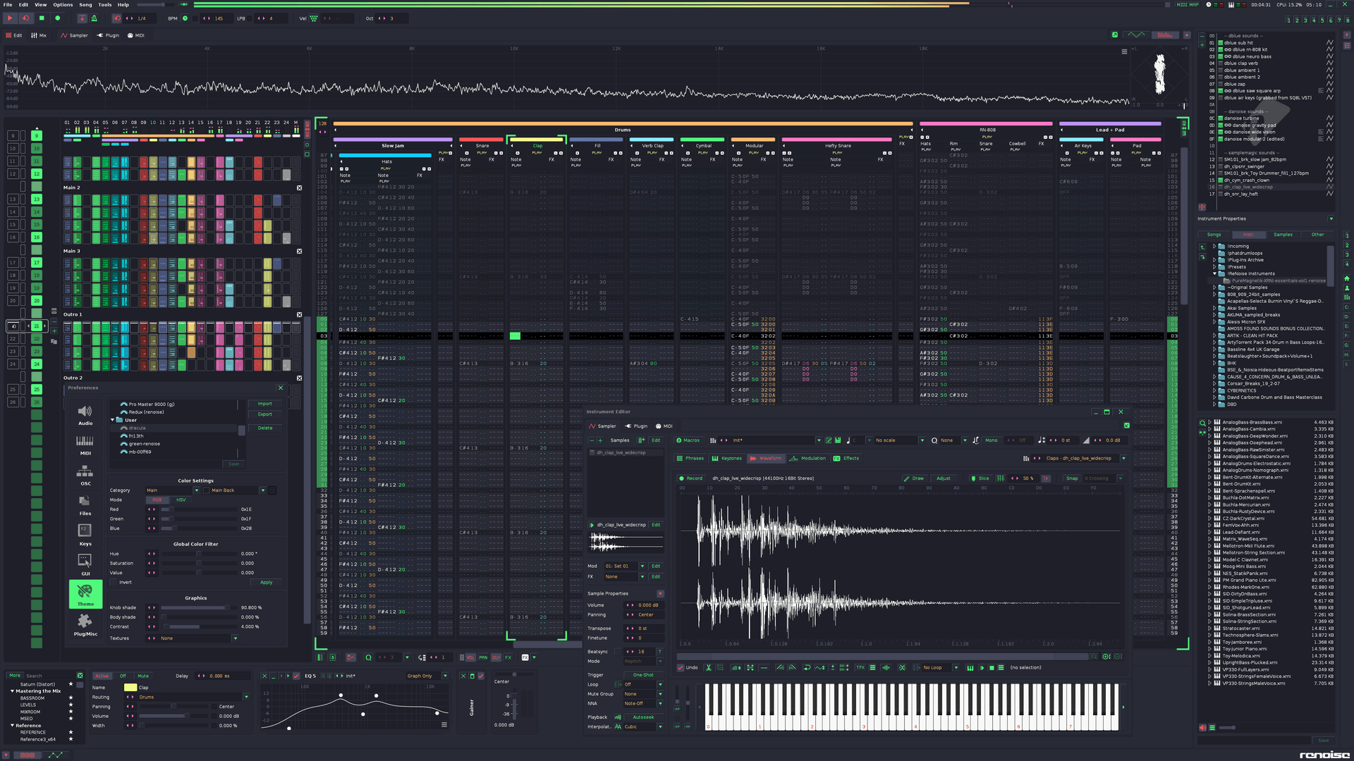 renoise - Theme Preview