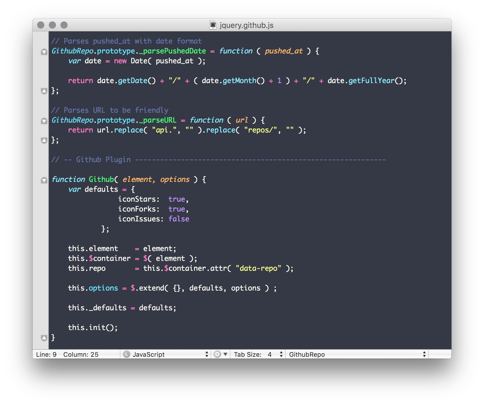 textmate - Theme Preview