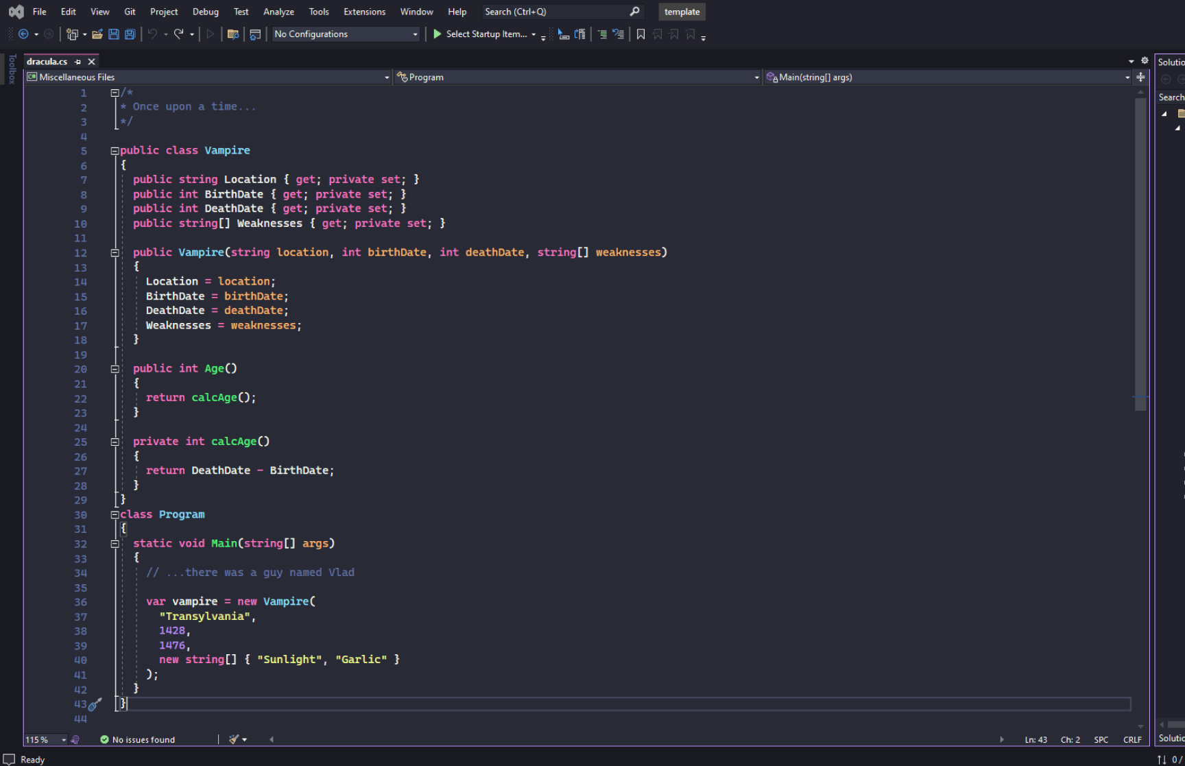 visual-studio - Theme Preview