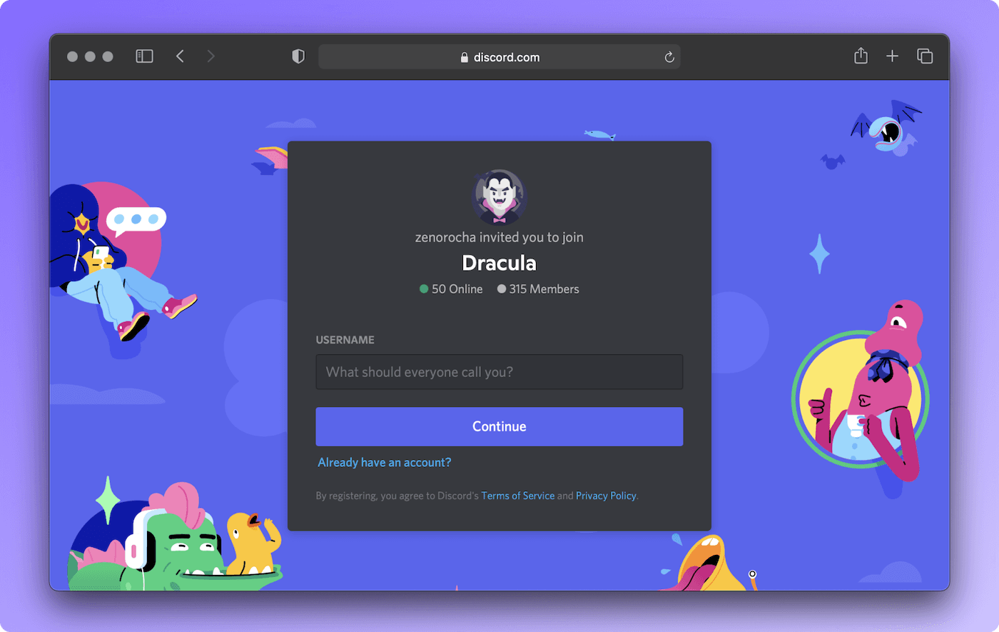 Dracula Community on Discord