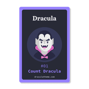 Dracula Pin n.1 - view 1