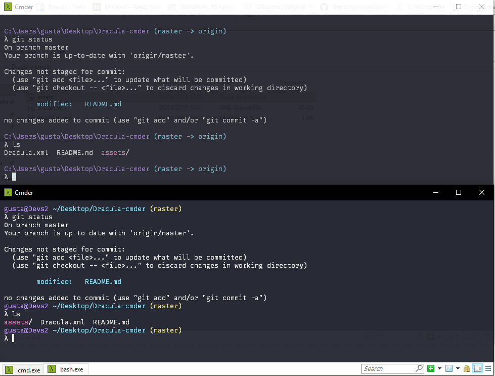 cmder - Theme Preview