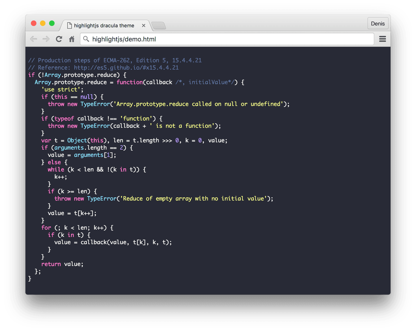 highlightjs - Theme Preview