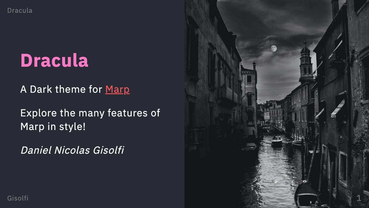 marp - Theme Preview