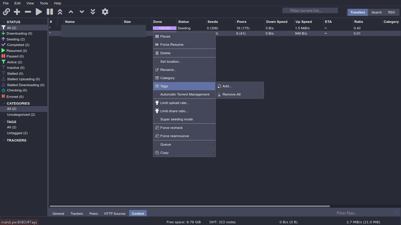 qbittorrent dracula theme (webui)