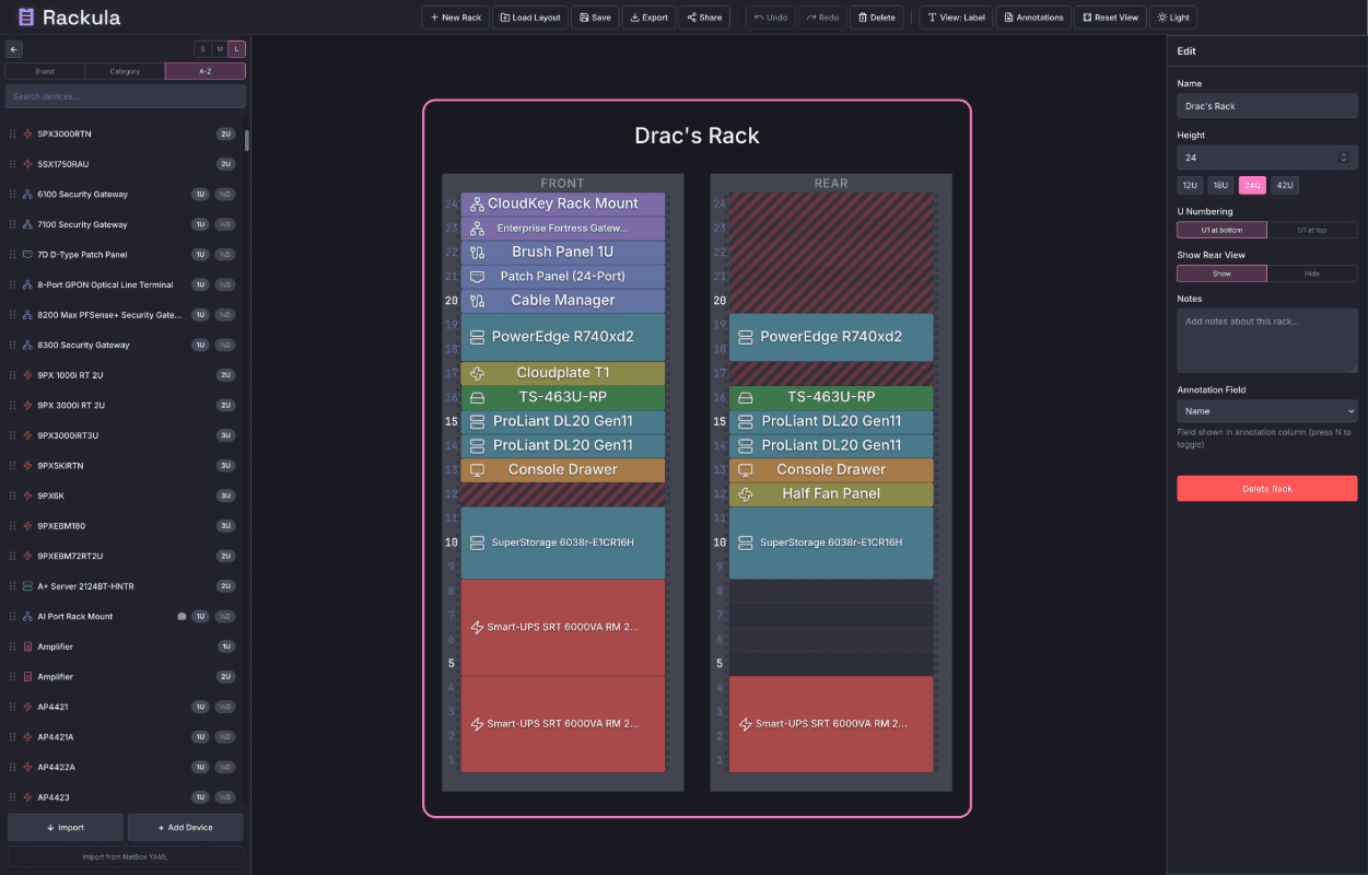 rackula - Theme Preview