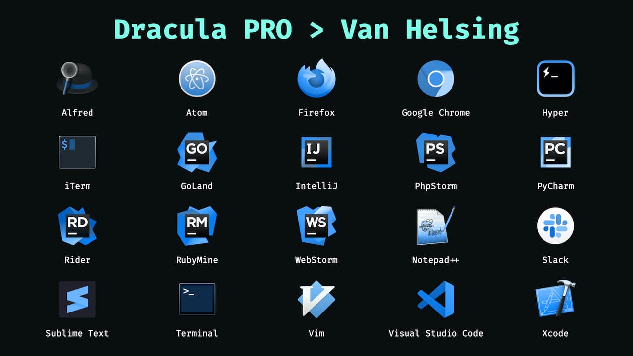 Dracula Pro Icons - Van Helsing