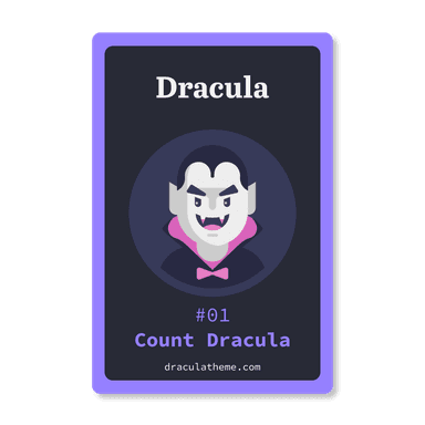 Dracula Pin n.1 - view 1