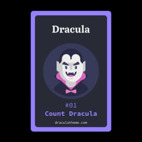 Dracula Pin n.1 - view 1