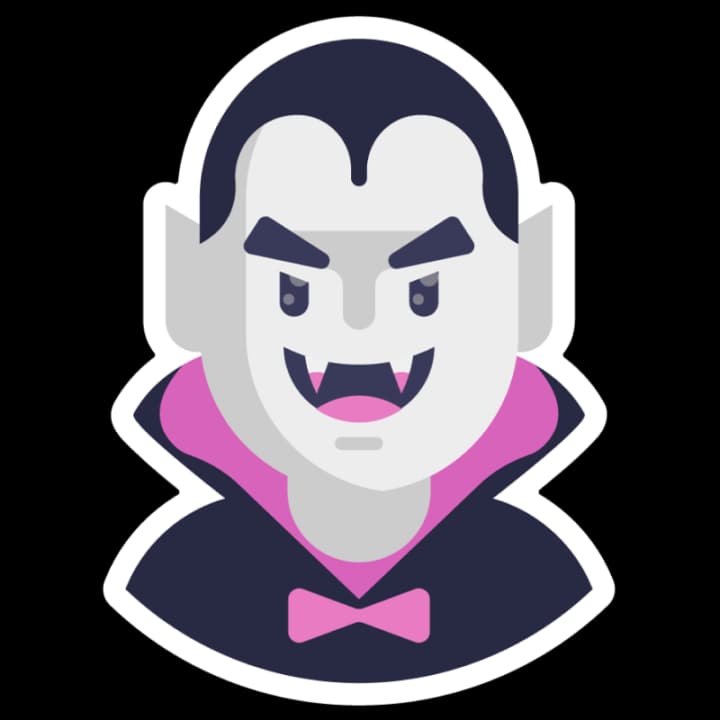 Dracula Stickers