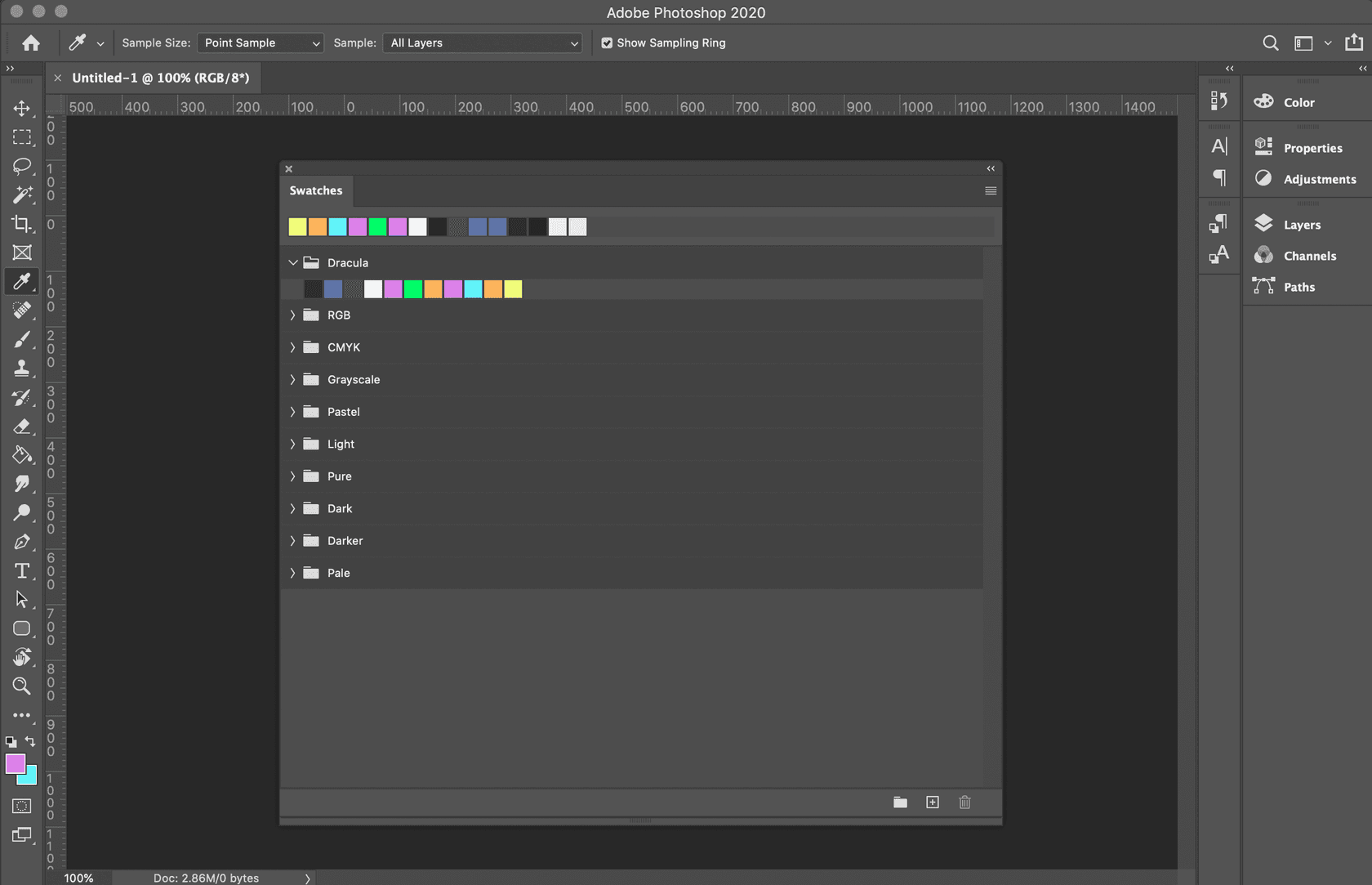 adobe - Theme preview