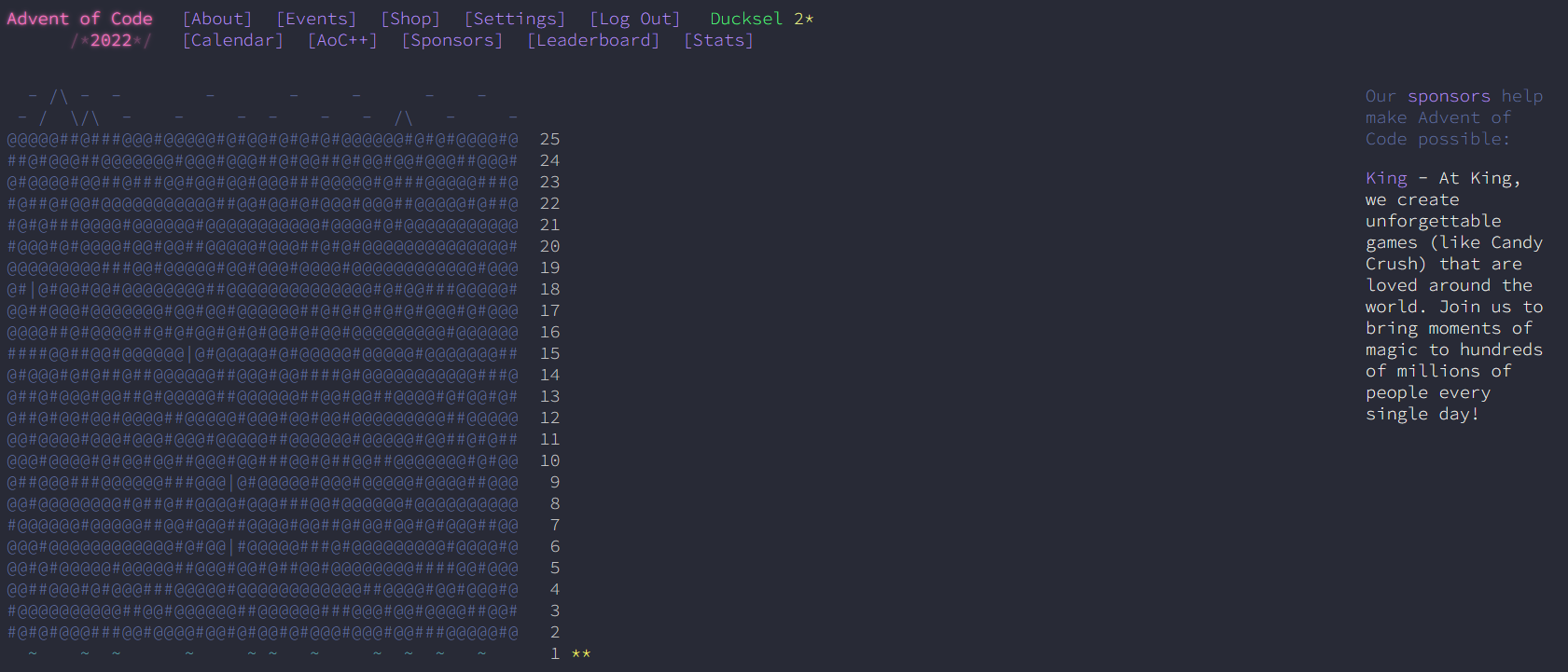 adventofcode - Theme preview