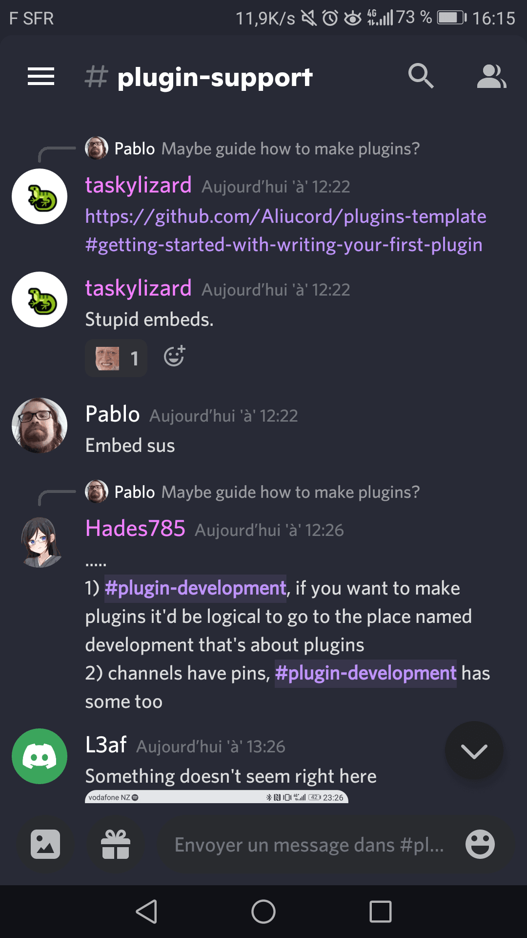 aliucord - Theme preview