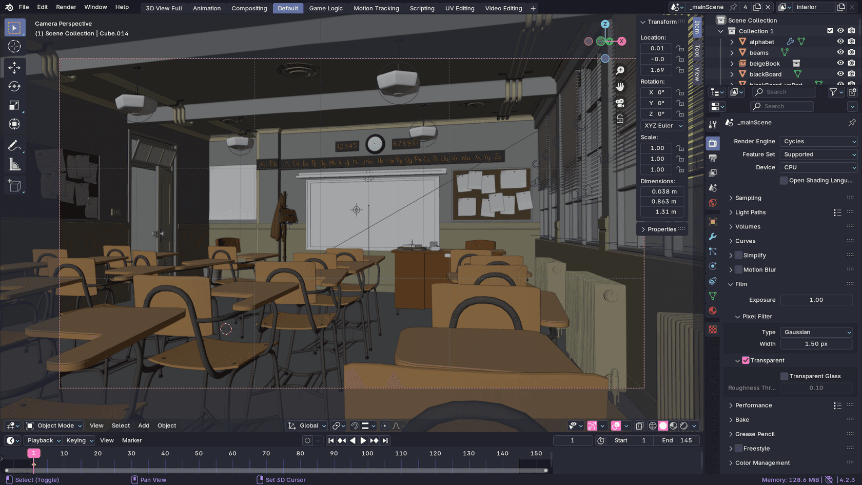 blender - Theme preview