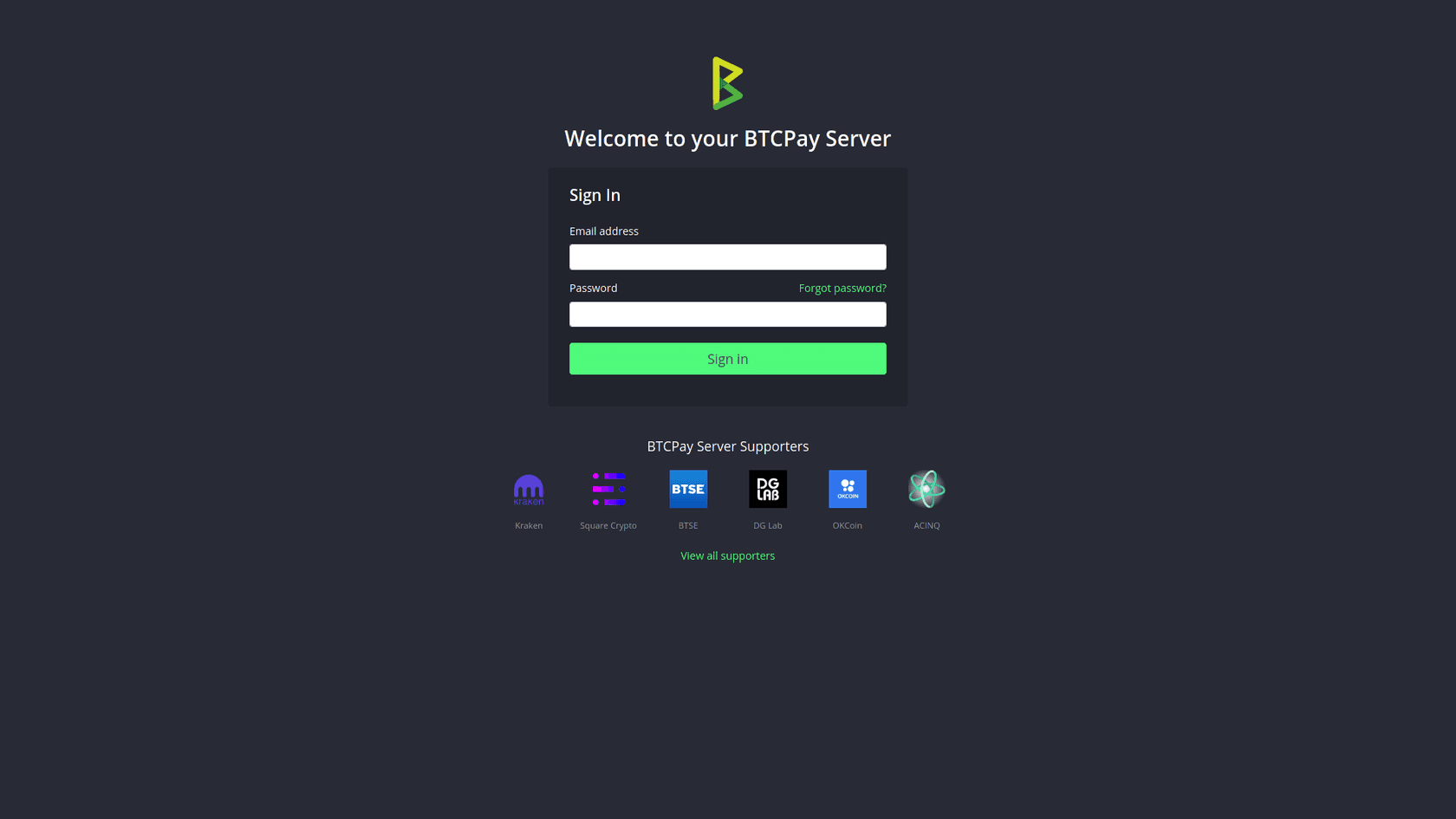 btcpay-server - Theme preview