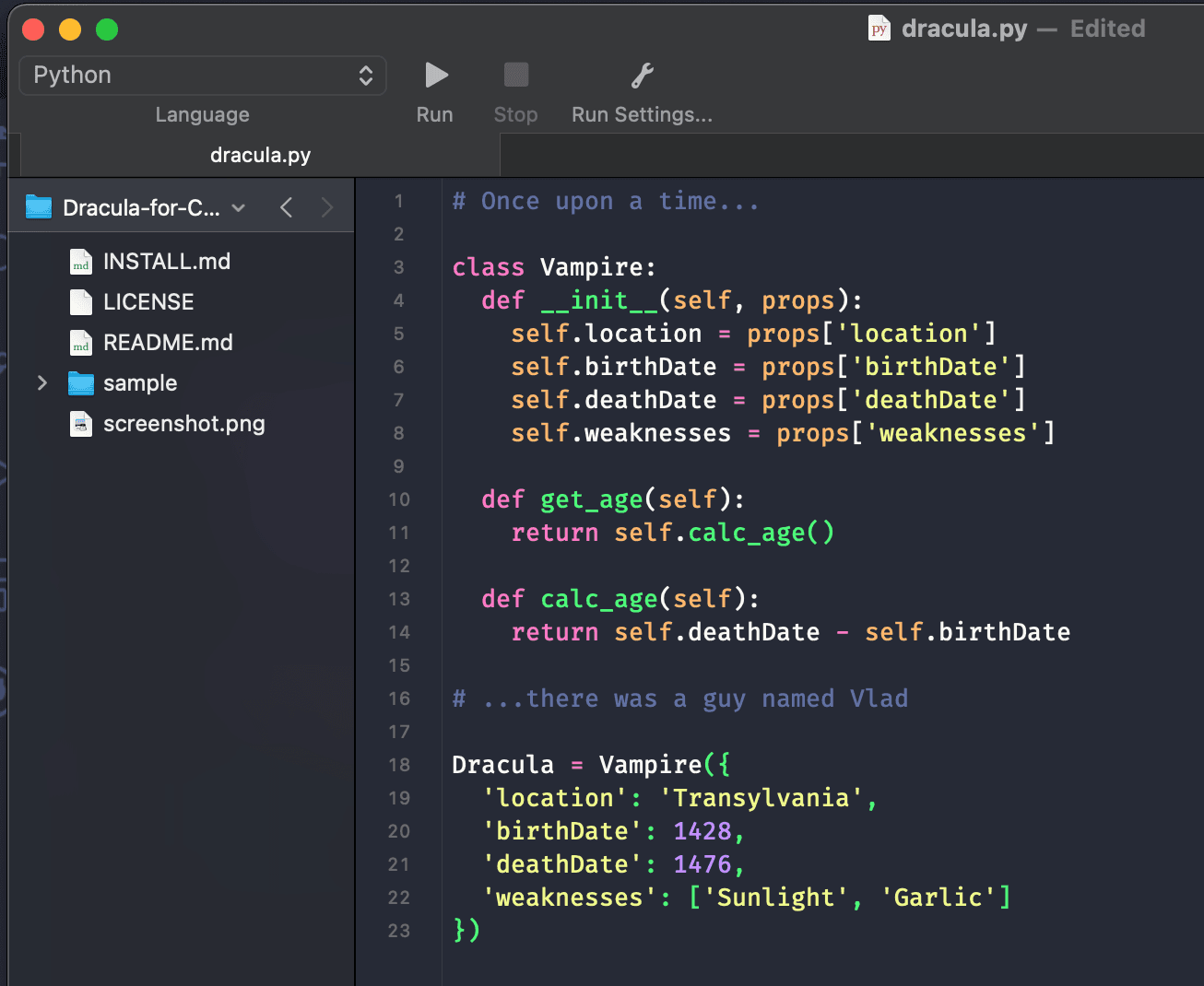 coderunner - Theme preview