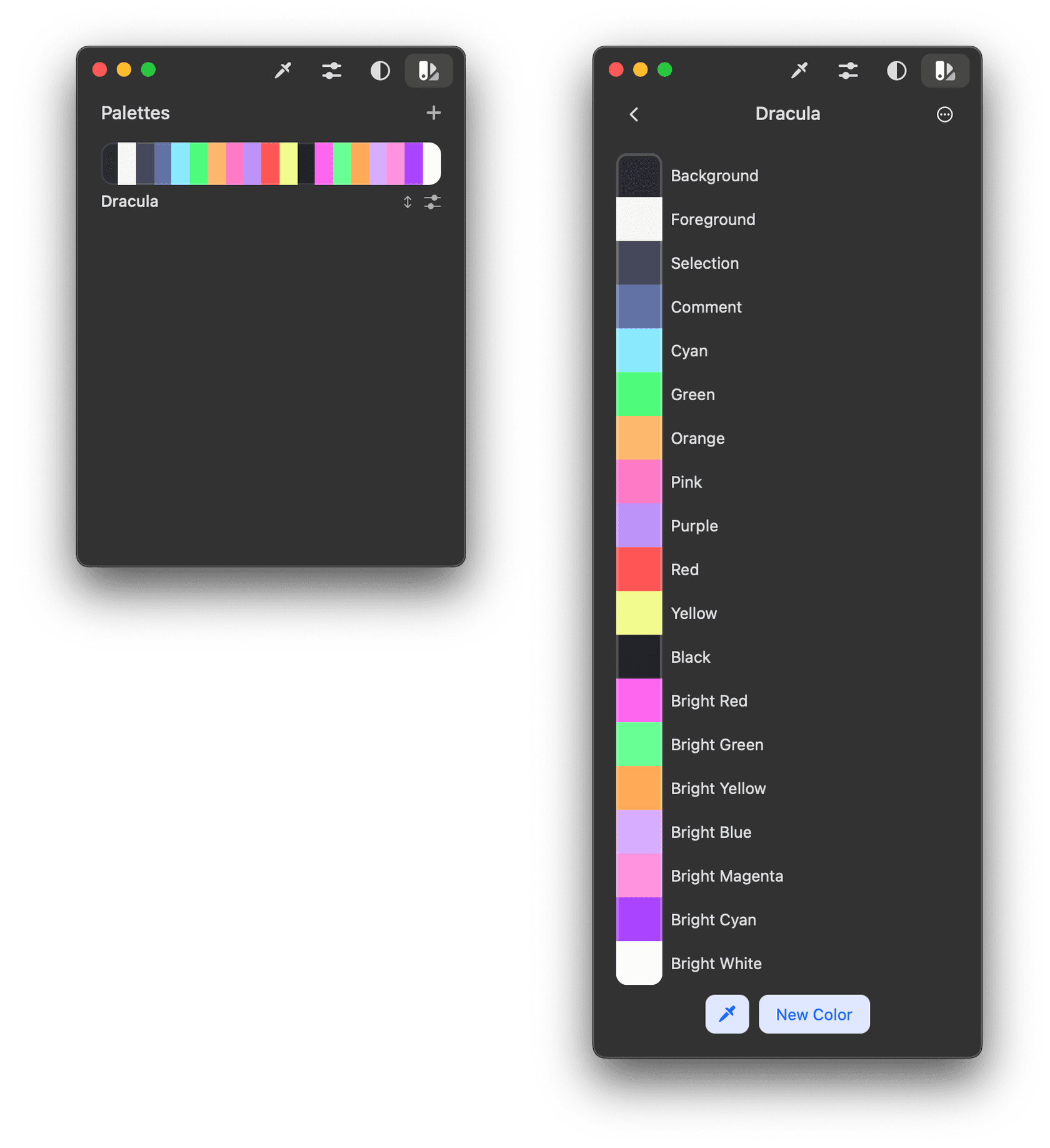 color-slurp - Theme preview
