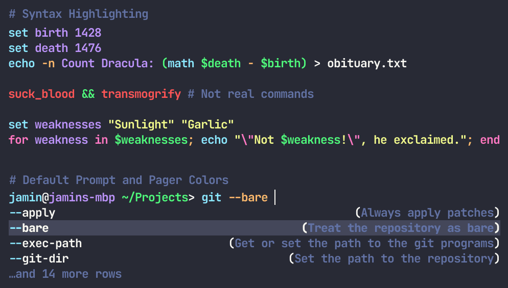 fish - Theme preview