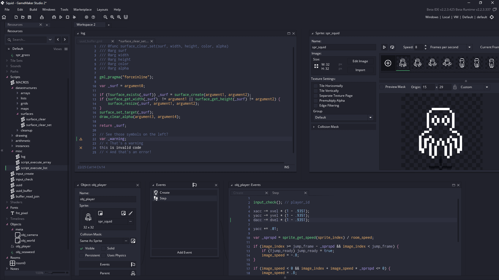 gamemaker-studio - Theme preview