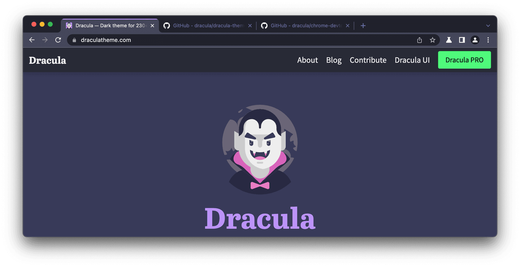 google-chrome - Theme preview