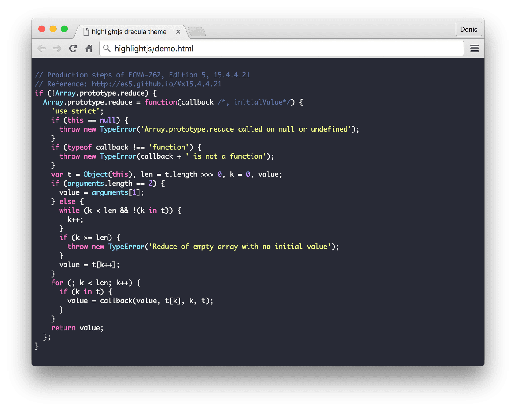 highlightjs - Theme preview