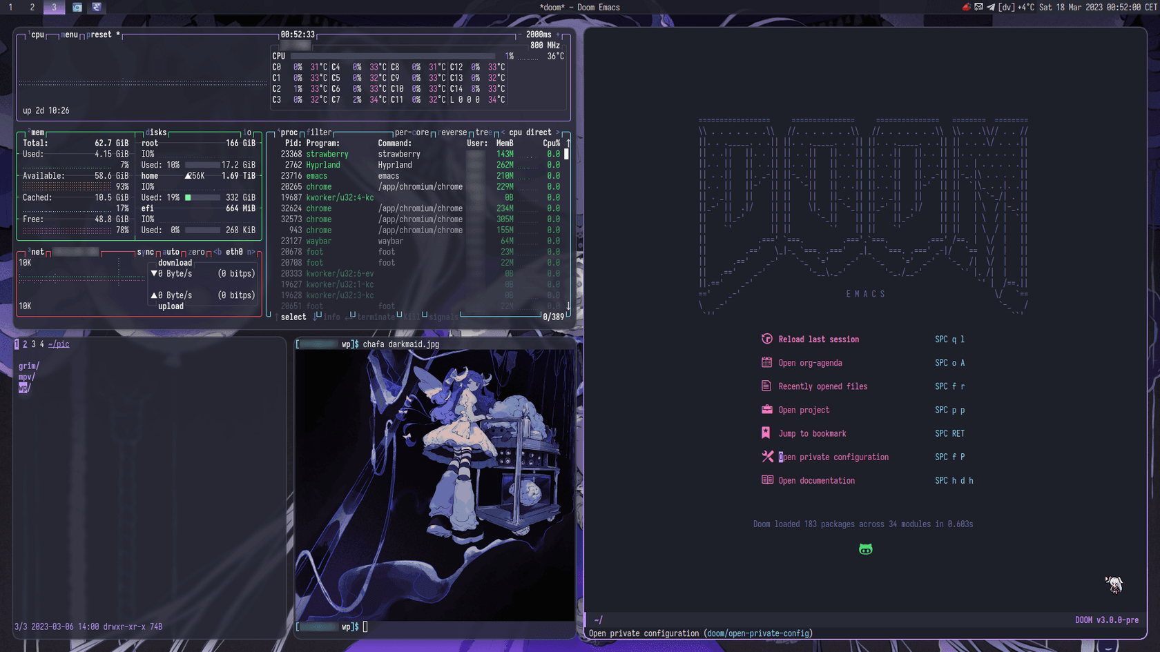 hyprland - Theme preview