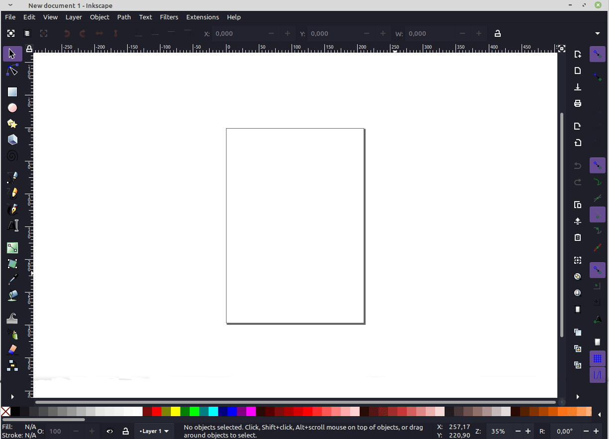 inkscape - Theme preview