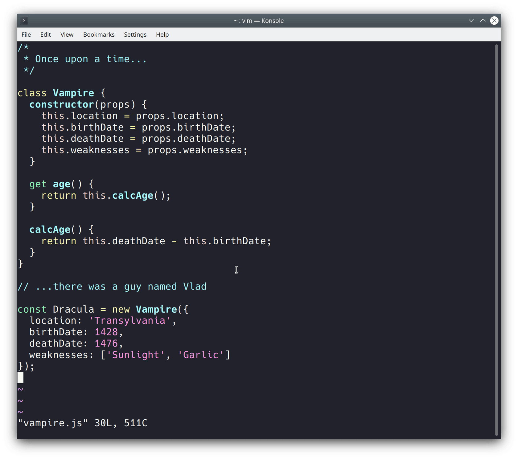 konsole - Theme preview