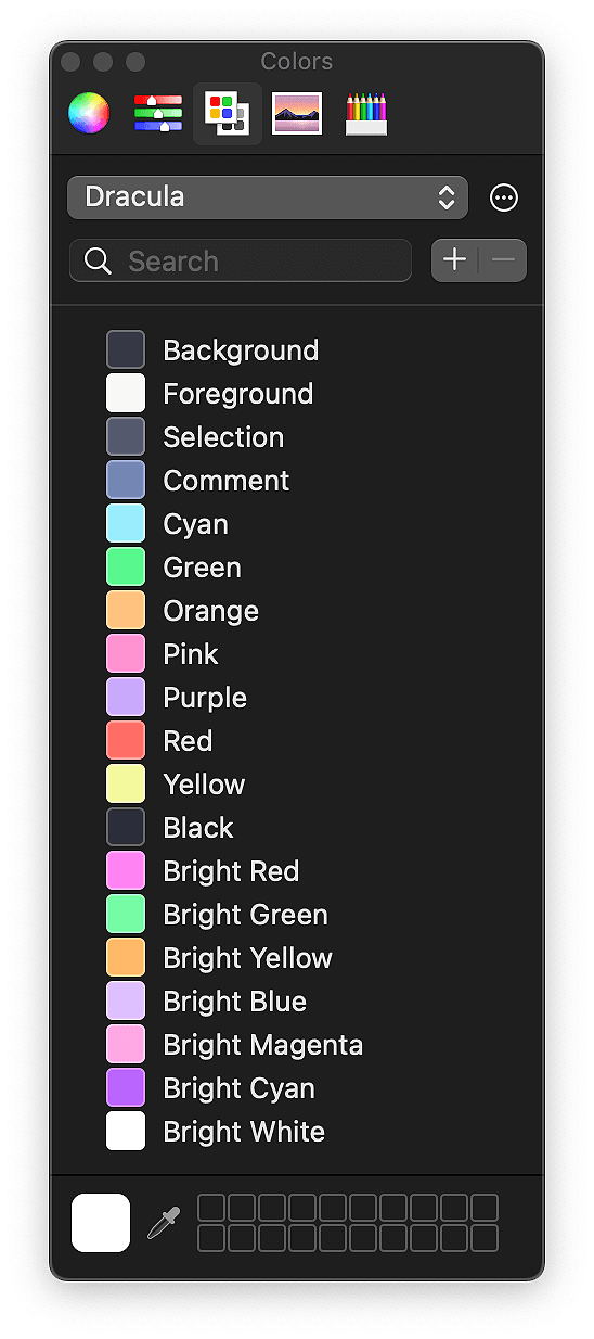 macos-color-picker - Theme preview