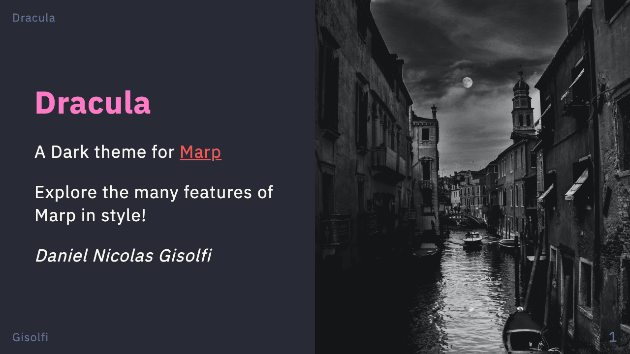 marp - Theme preview