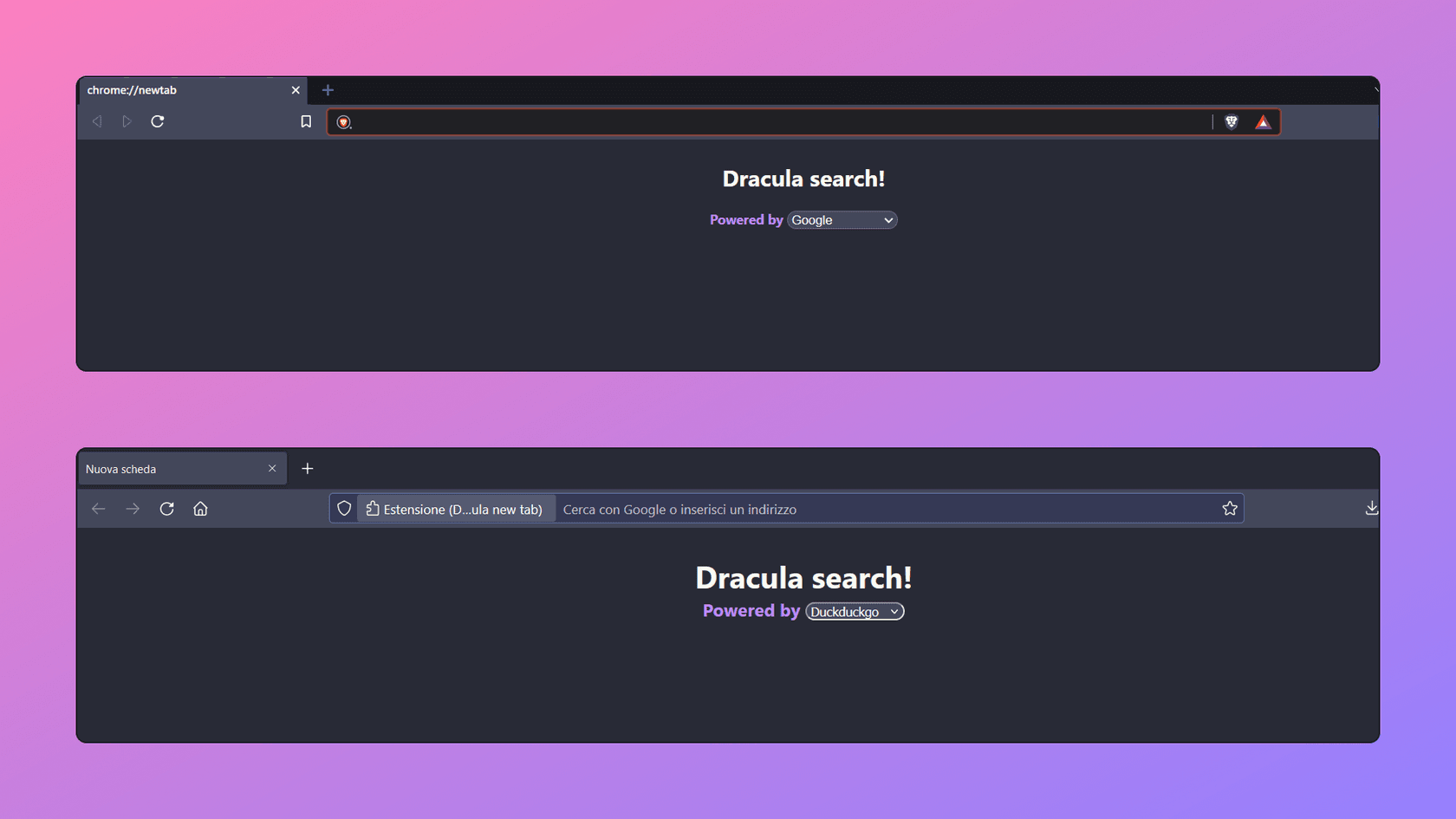new-tabs - Theme preview