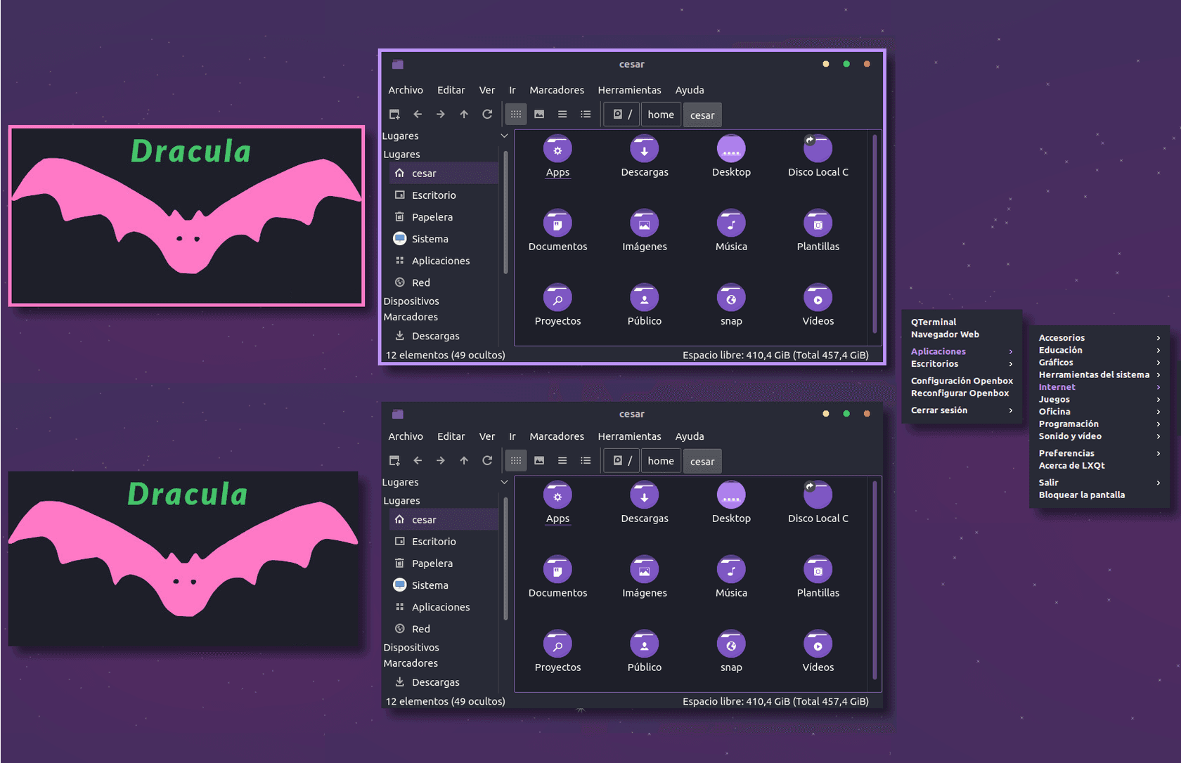 openbox - Theme preview