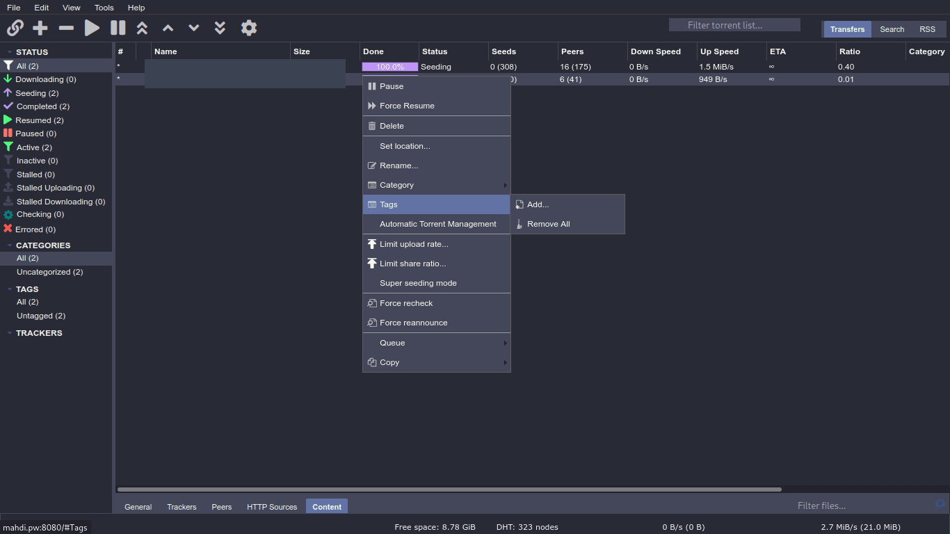 qbittorrent dracula theme (webui)