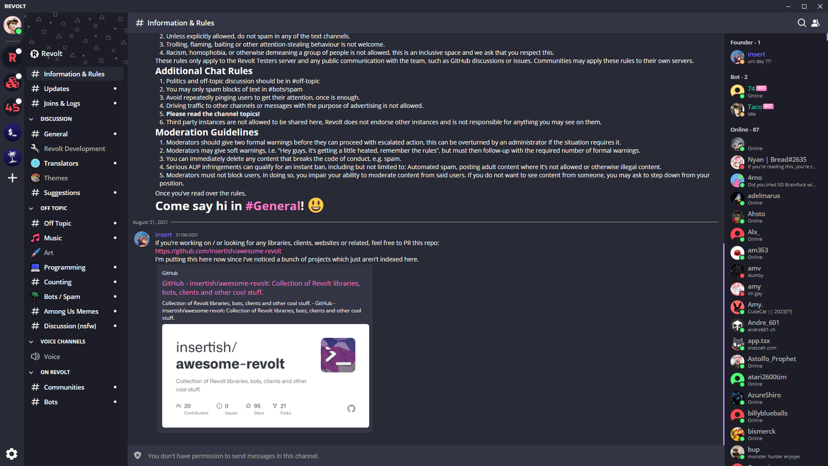 revolt - Theme preview