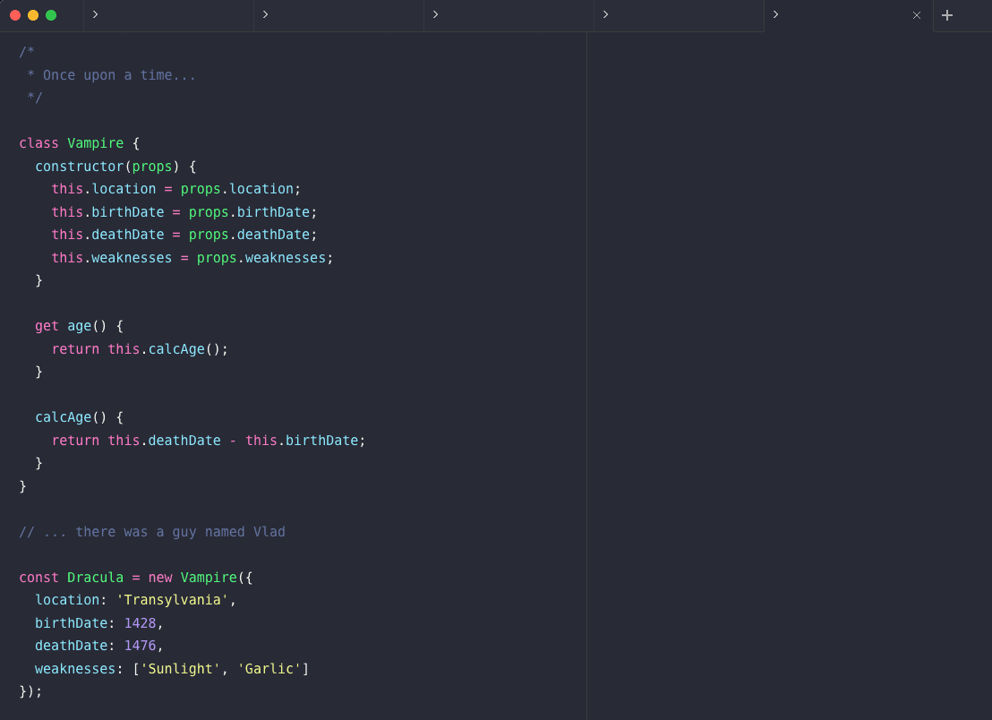 runjs - Theme preview
