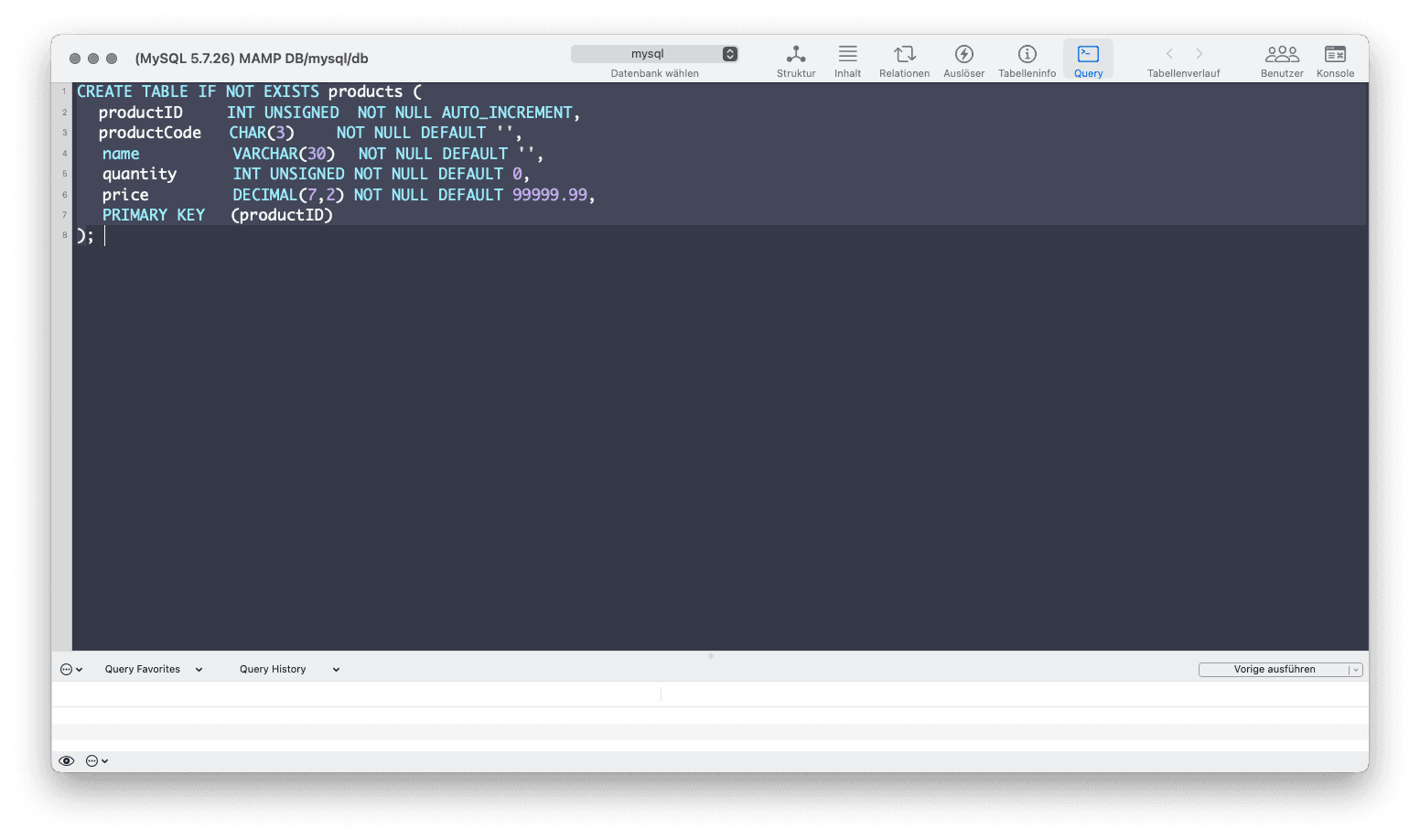 sequel-ace - Theme preview