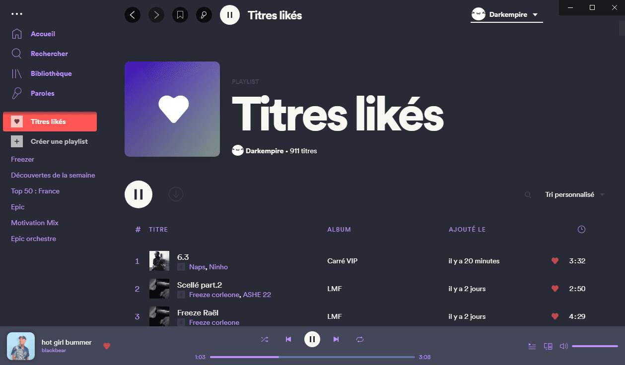 spicetify - Theme preview