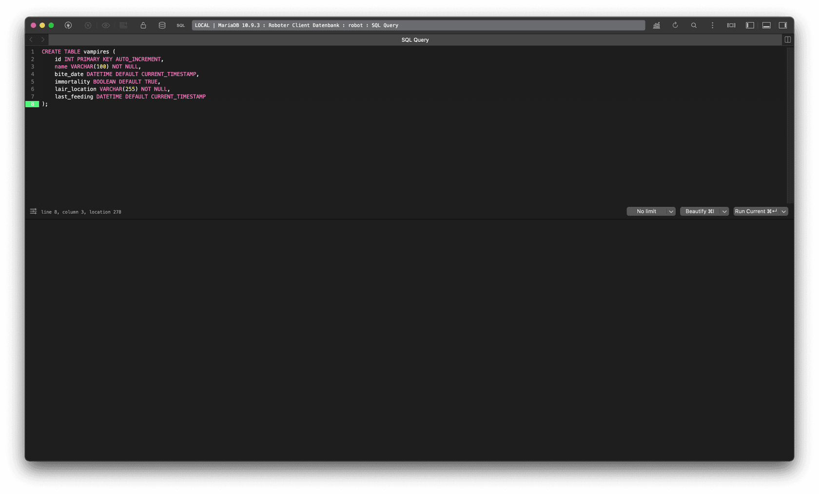 tableplus - Theme preview