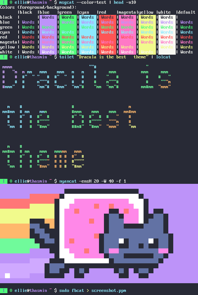 tty - Theme preview