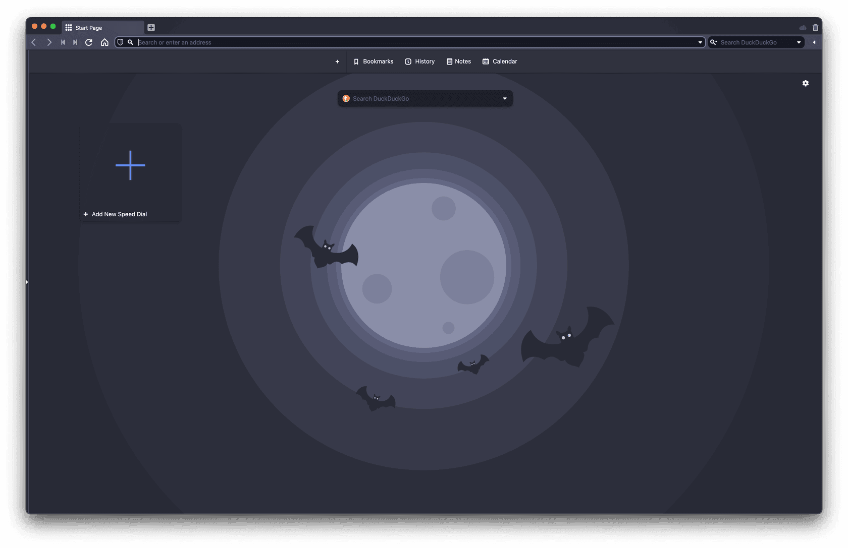 vivaldi - Theme preview
