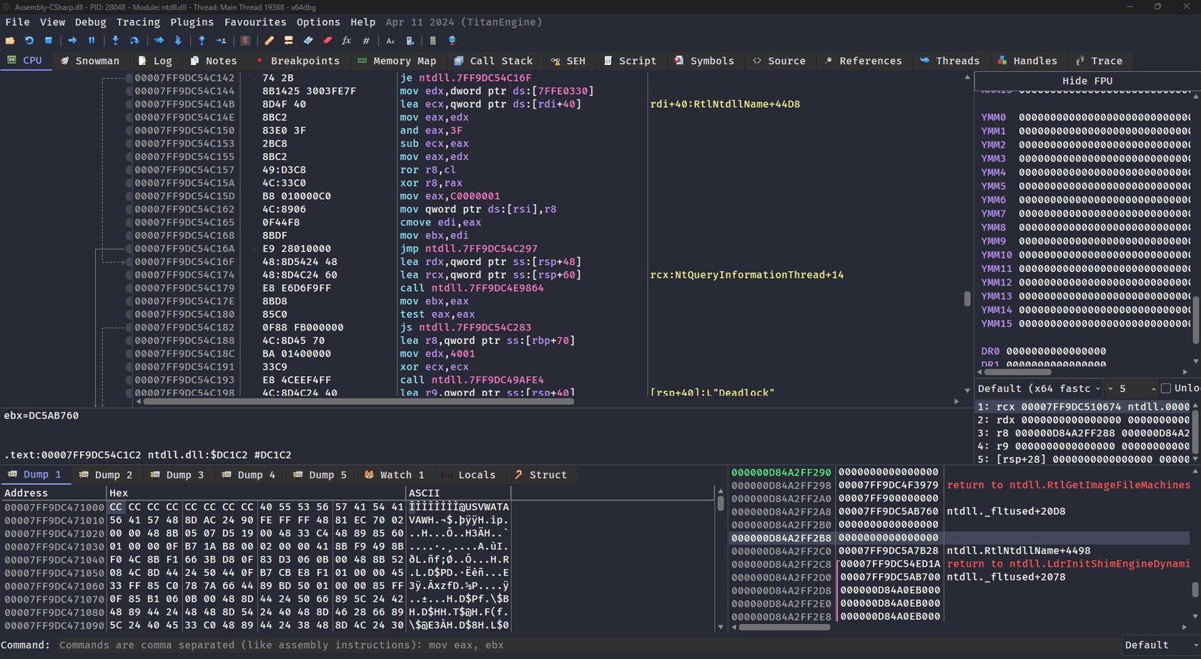x64dbg - Theme preview