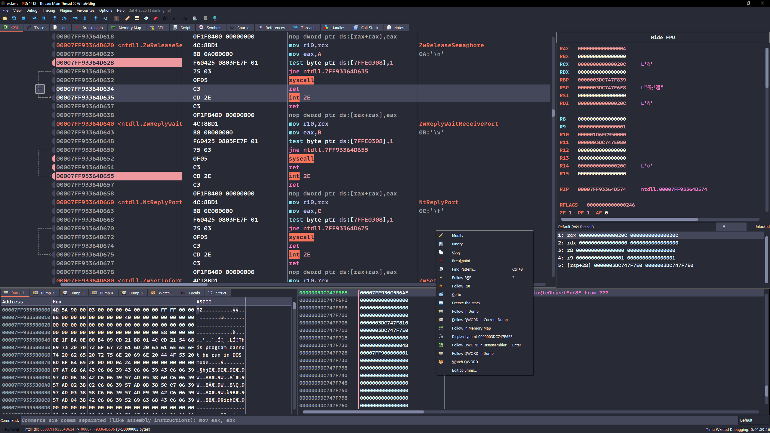 xdbg - Theme preview