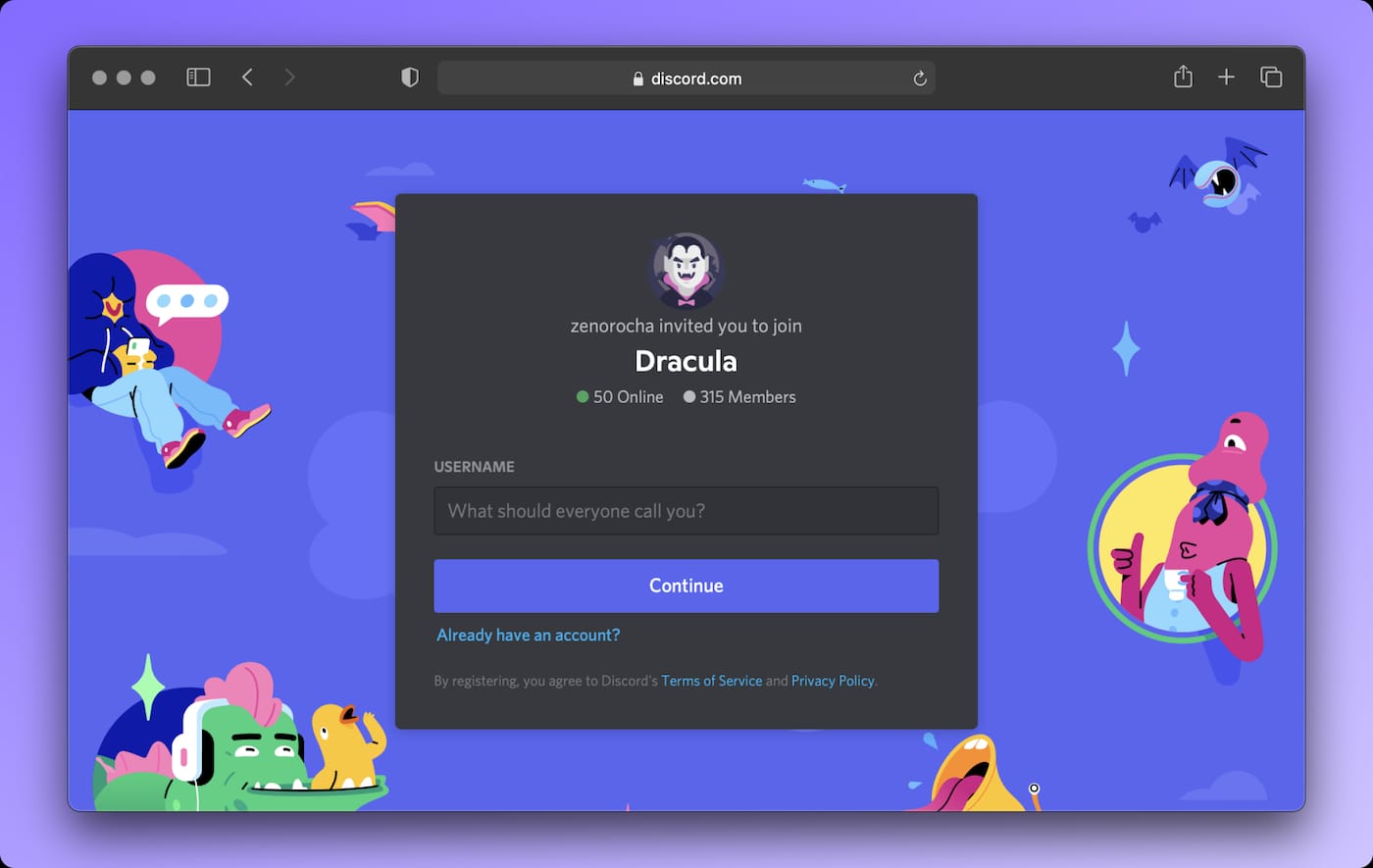 Dracula Community on Discord